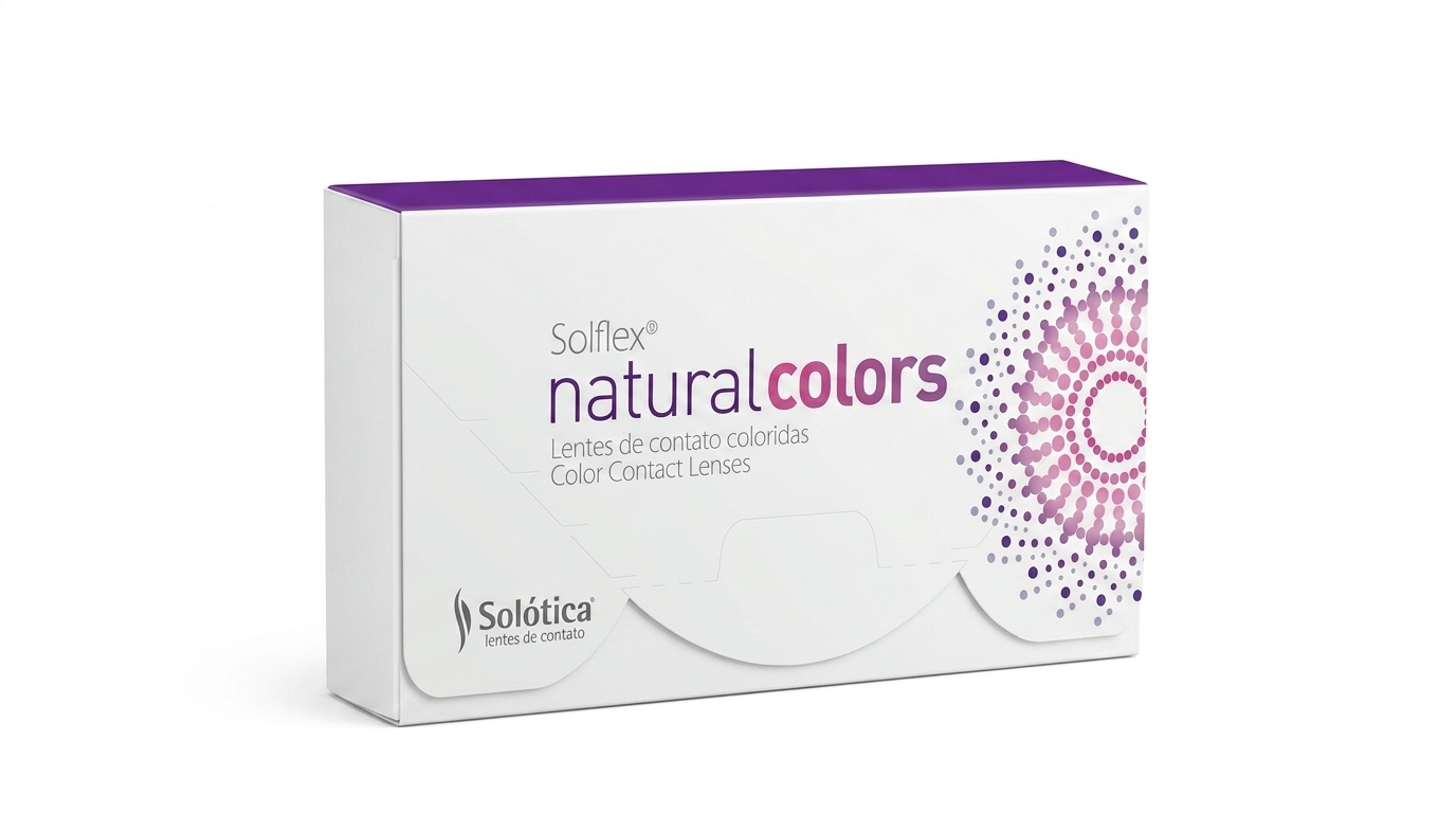 Lentes de contato coloridas Solflex Natural Colors — Solótica