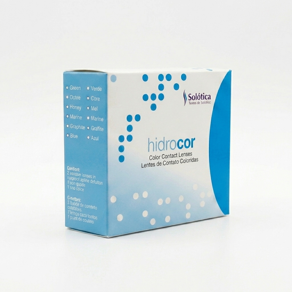 Lentes de contato coloridas Hidrocor — Solótica